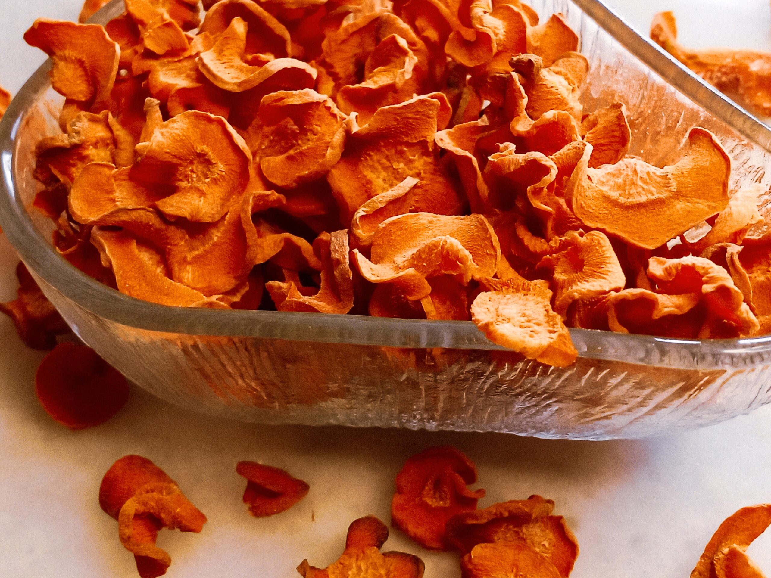 invoer oriëntatie Wonder The Best Healthy Dehydrated Carrot Chips - Food And Mood Creations